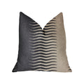 Plutus Dreamland Blue And White Luxury Throw Pillow - Double Sided  26' X 26'