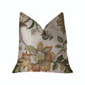 Plutus Harmony Meadows  Multicolor Luxury Throw Pillow - Double Sided  26' X 26'
