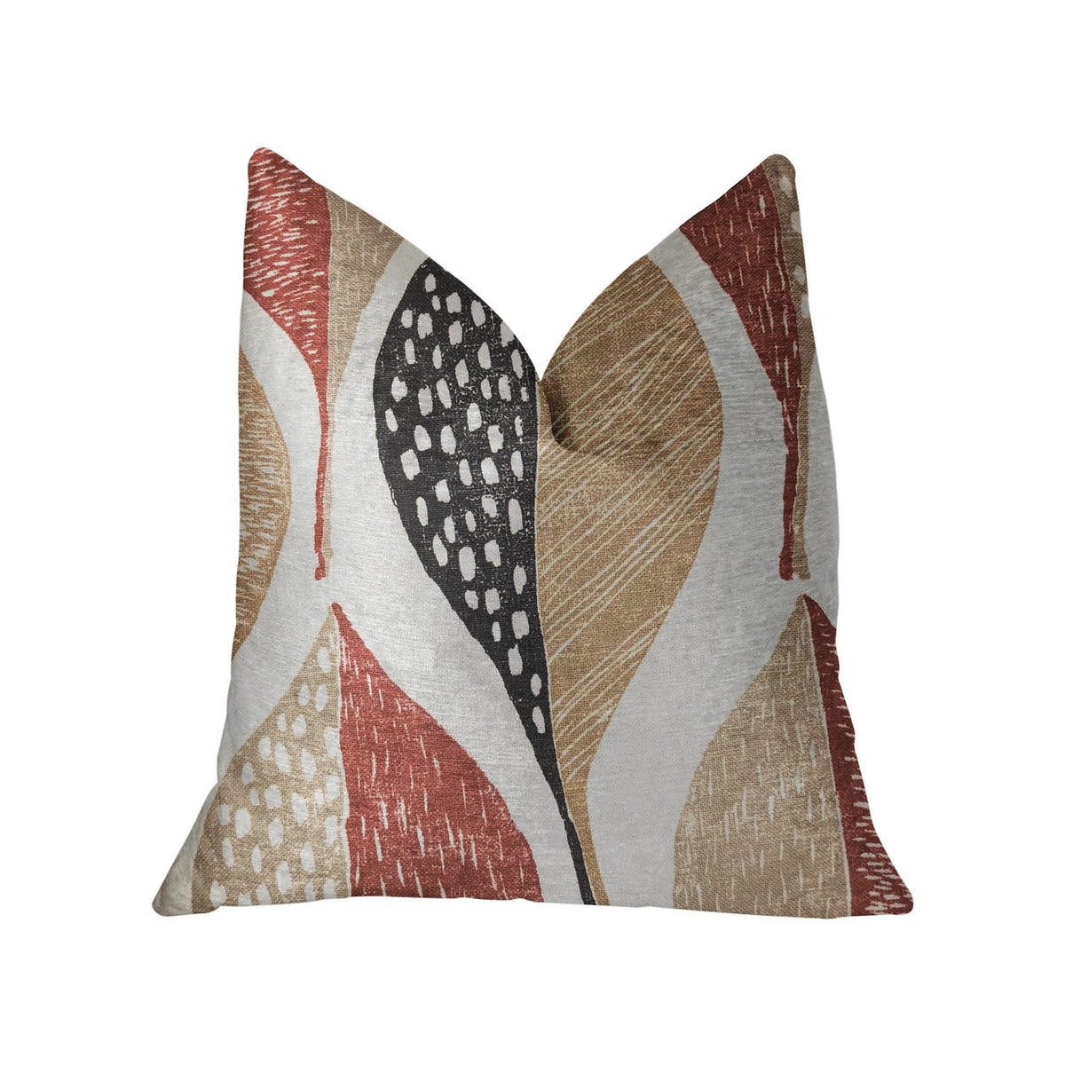 Plutus Oak Valley Multicolor Luxury Throw Pillow - Double Sided  12' X 20'