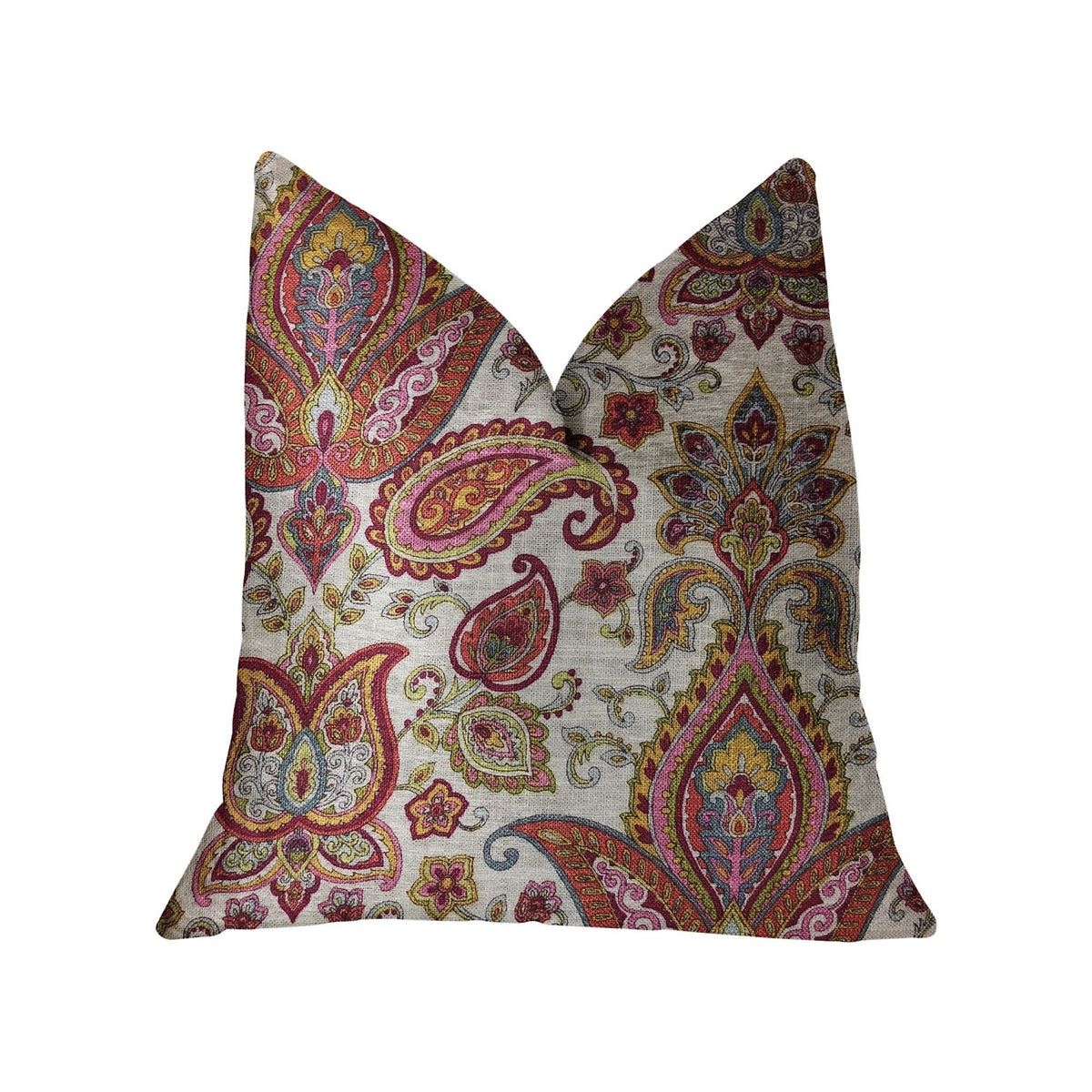 Plutus Tulip Safari  Luxury Throw Pillow - Double Sided  20' X 36' King