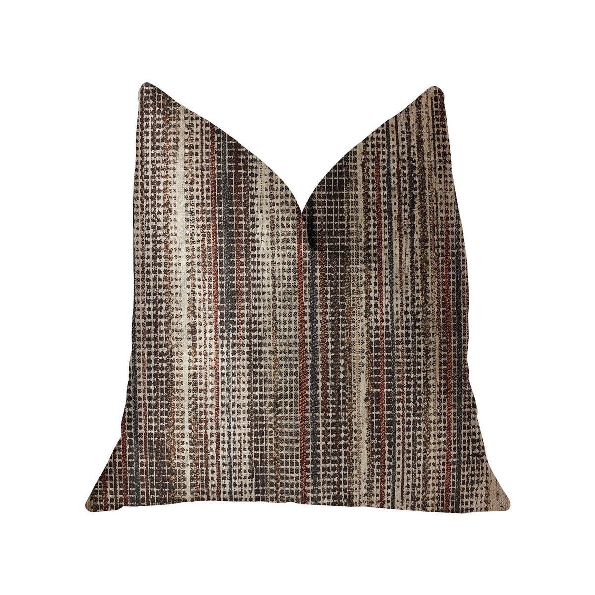 Plutus Felicity Multicolor Luxury Throw Pillow - Double Sided  20' X 26' Standard