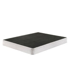 Queen size 8-inch Metal Frame Box-Spring Mattress Foundation with Cover