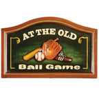 Ram Gameroom Pub Sign Design: At The Old Ball Game