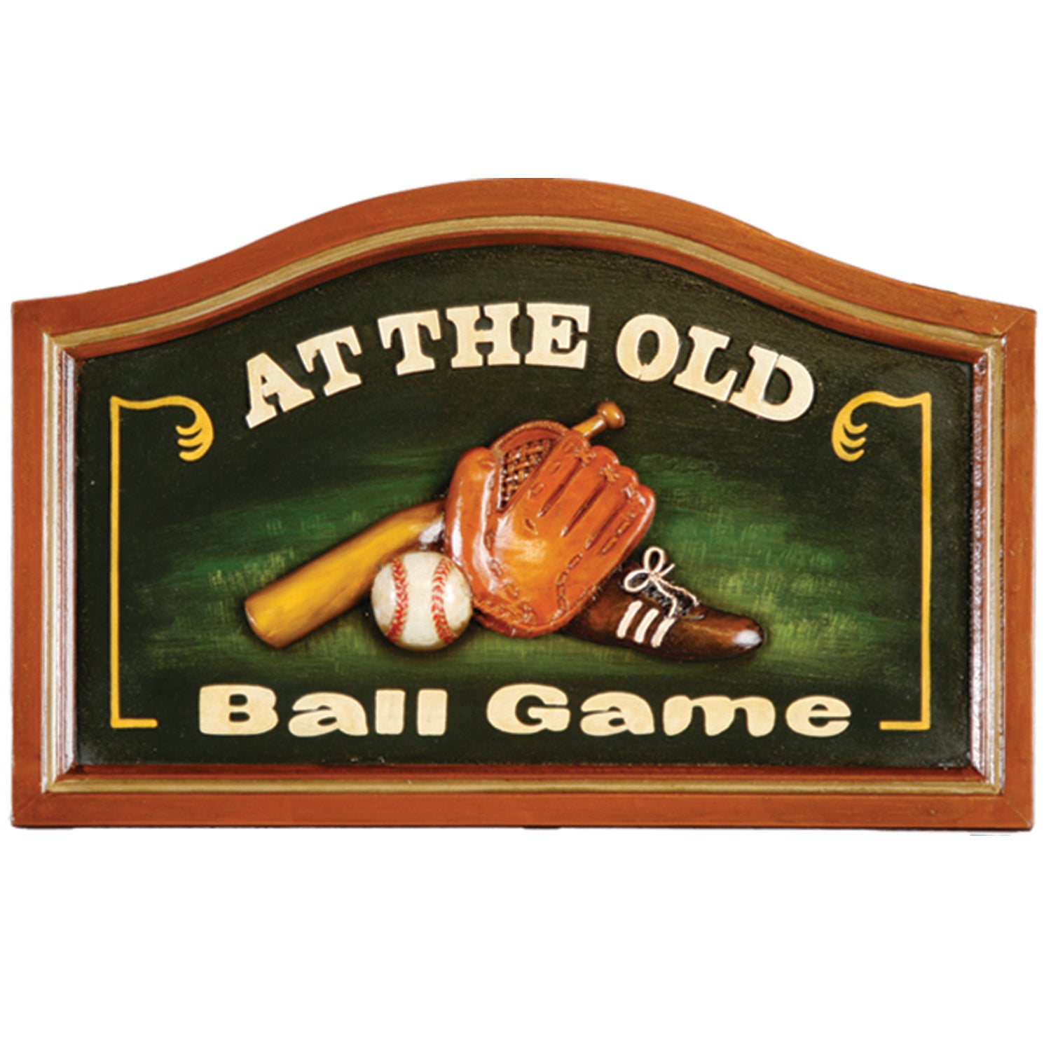 Ram Gameroom Pub Sign Design: At The Old Ball Game
