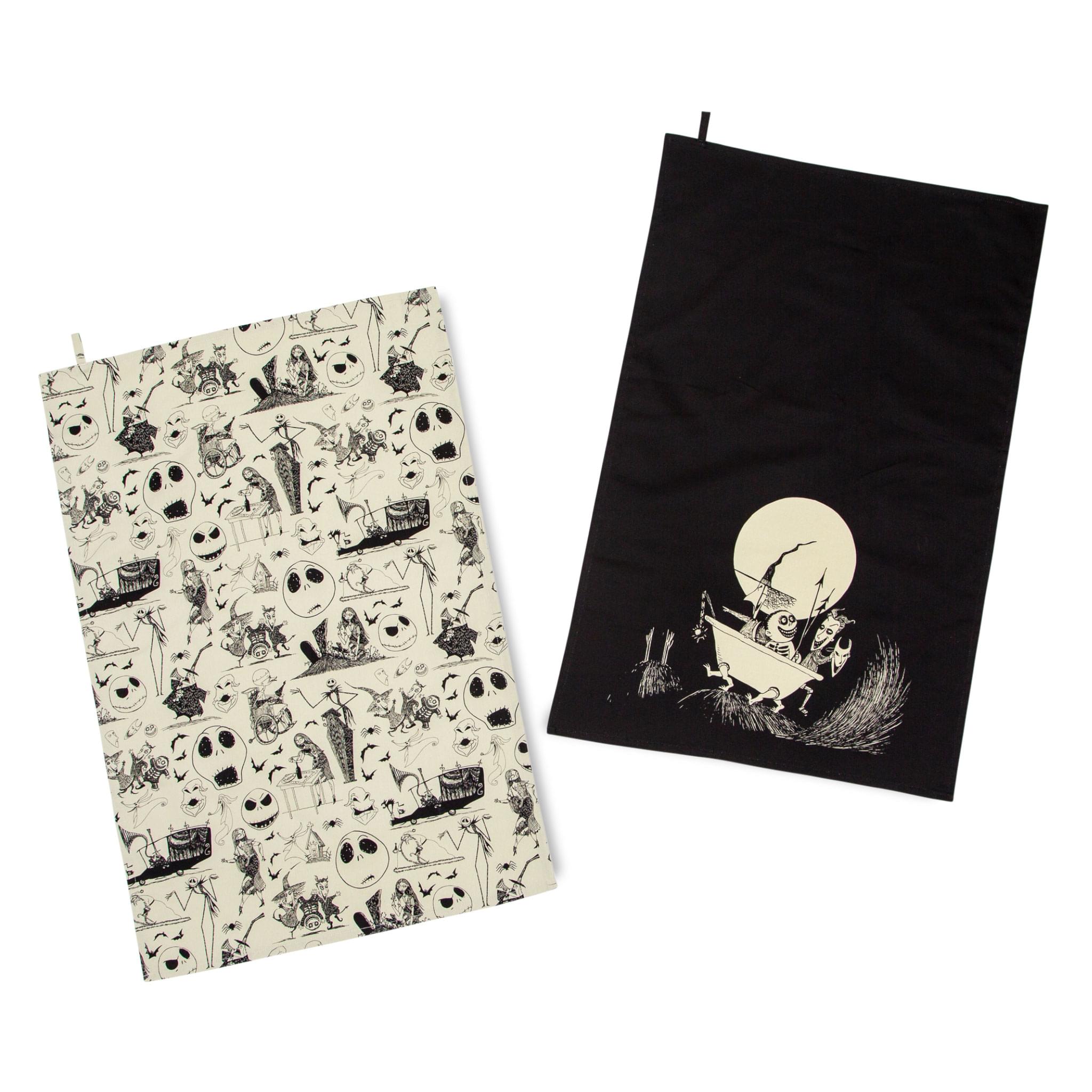 Disney The Nightmare Before christmas Kitchen Tea Towel Set