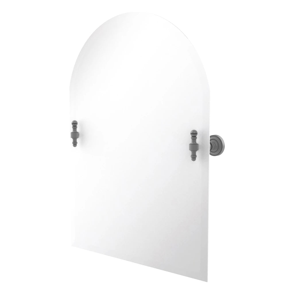 Frameless Arched Top Tilt Mirror With Beveled Edge  Rd94Gym