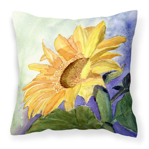 'Caroline'S Treasures Rdr2001Pw1414 Flower Sunflower Decorative Canvas Fabric Pillow, Large, Multicolor'