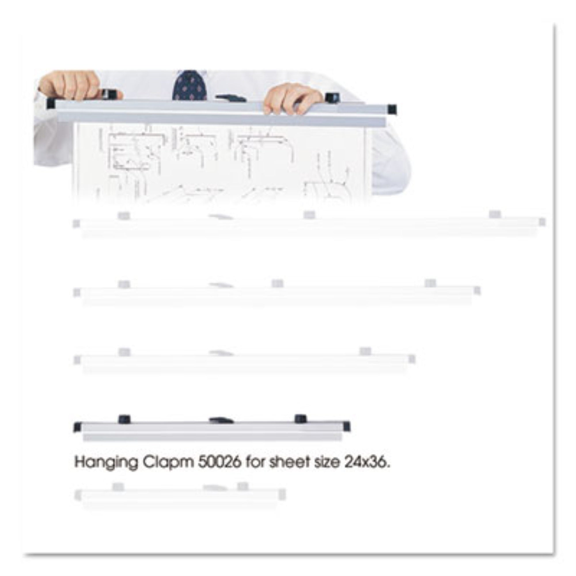 Safco Sheet File Drop/Lift Wall Rack ,RACK,WALL,DROP/LIFT