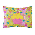 'Caroline'S Treasures Sb3003Pw1216 Cupcake Canvas Fabric Decorative Pillow, Large, Multicolor'