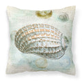 'Caroline'S Treasures Sb3029Pw1414 Shells Canvas Fabric Decorative Pillow, Large, Multicolor'