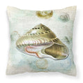 'Caroline'S Treasures Sb3030Pw1414 Shells Canvas Fabric Decorative Pillow, Large, Multicolor'