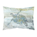'Caroline'S Treasures Sea Turtle Watercolor Fabric Standard Pillowcases, Multicolor'