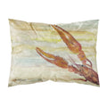 'Caroline'S Treasures Crawfish Yellow Sky Fabric Standard Pillowcases, Multicolor'