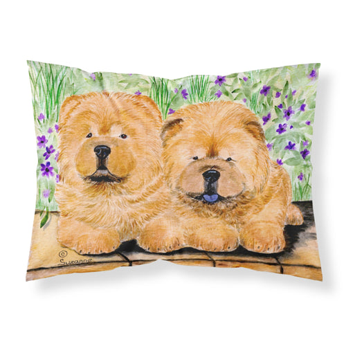 'Caroline'S Treasures Ss8123Pillowcase Chow Moisture Wicking Fabric Standard Pillowcase, Large, Multicolor'