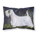 'Caroline'S Treasures Ss8145Pillowcase Sealyham Terrier Moisture Wicking Fabric Standard Pillowcase, Large, Multicolor'