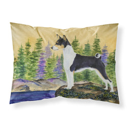 'Caroline'S Treasures Ss8201Pillowcase Basenji Moisture Wicking Fabric Standard Pillowcase, Large, Multicolor'
