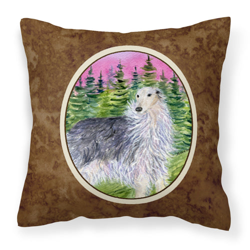 'Caroline'S Treasures Ss8227Pw1414 Borzoi Decorative Canvas Fabric Pillow, Large, Multicolor'