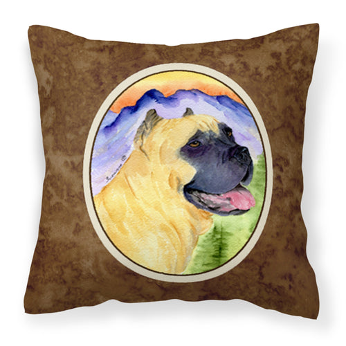 'Caroline'S Treasures Ss8233Pw1414 Cane Corso Decorative Canvas Fabric Pillow, Large, Multicolor'