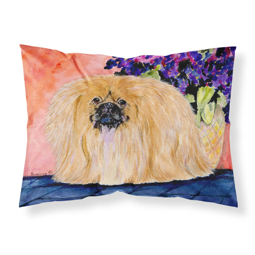 'Caroline'S Treasures Ss8661Pillowcase Pekingese Moisture Wicking Fabric Standard Pillowcase, Large, Multicolor'