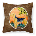 'Caroline'S Treasures Ss8850Pw1414 Airedale Decorative Canvas Fabric Pillow, Large, Multicolor'