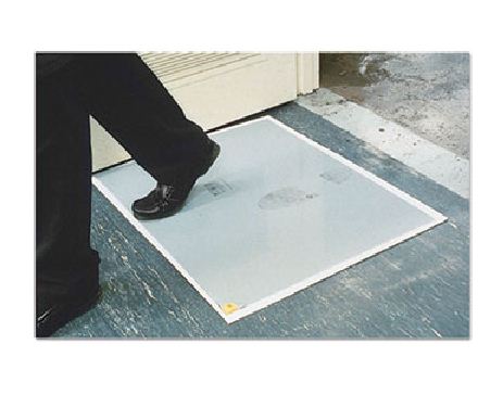 Crown Mats & Matting Wcrplpad 30 X 24 In. Walk-N-Clean Dirt Grabber Mat 60 Sheet Refill Pad  Gray