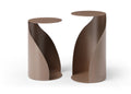 Willie Small Side Table, Gold Powdercoated Metal