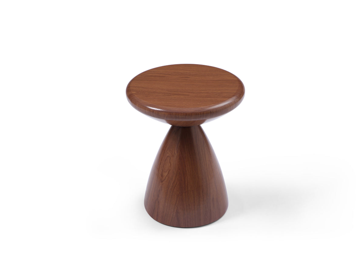 Ayla Side Table, Walnut Veneet Structure