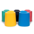 TailFin Plastic Stackable Stools  5-Pack