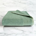 Quick-Drying Bamboo Spa Bath Towel - Viscose from Bamboo + Cotton - Seaglass