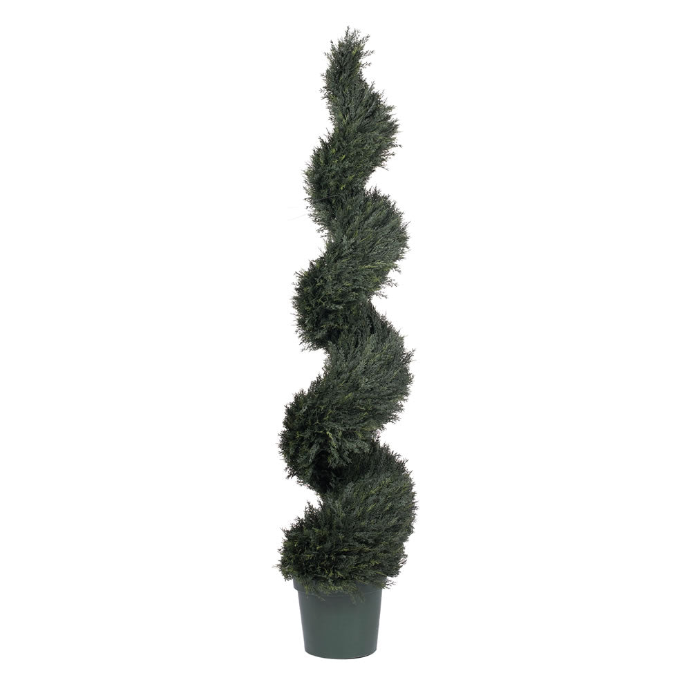 Vickerman 72 Inch  Uv Pond Cypress Spiral W/3552 Lv  T160272