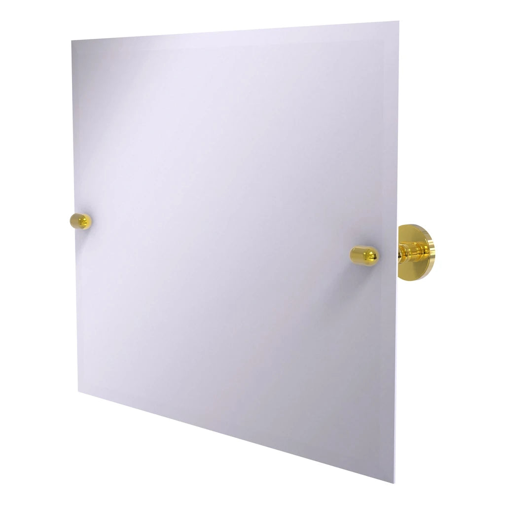 Frameless Landscape Rectangular Tilt Mirror With Beveled Edge  Ta93Pb