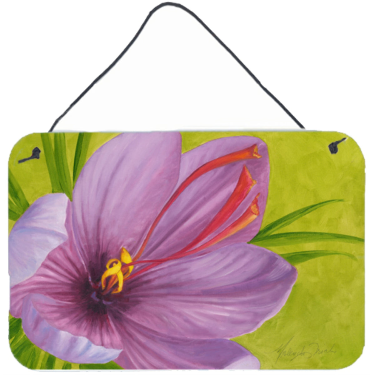 CarolineS Treasures Floral By Malenda Trick Wall Or Door Hanging Prints Tmtr0227Ds812, 8Hx12W, Multicolor