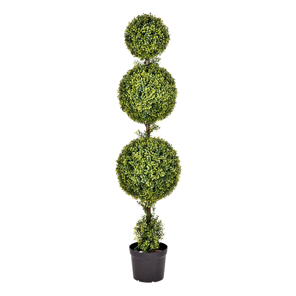 Vickerman 5 Boxwood Triple Ball In Pot (Uv)  Tp170760