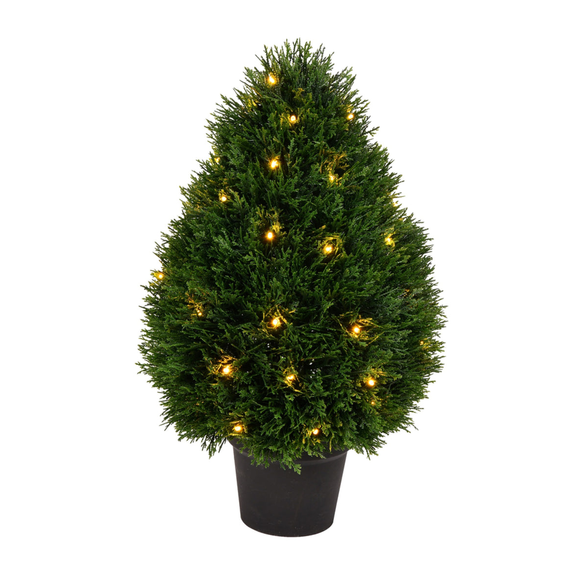 24 Inch  Cedar Teardrop Shaped Uv 50Ww Led