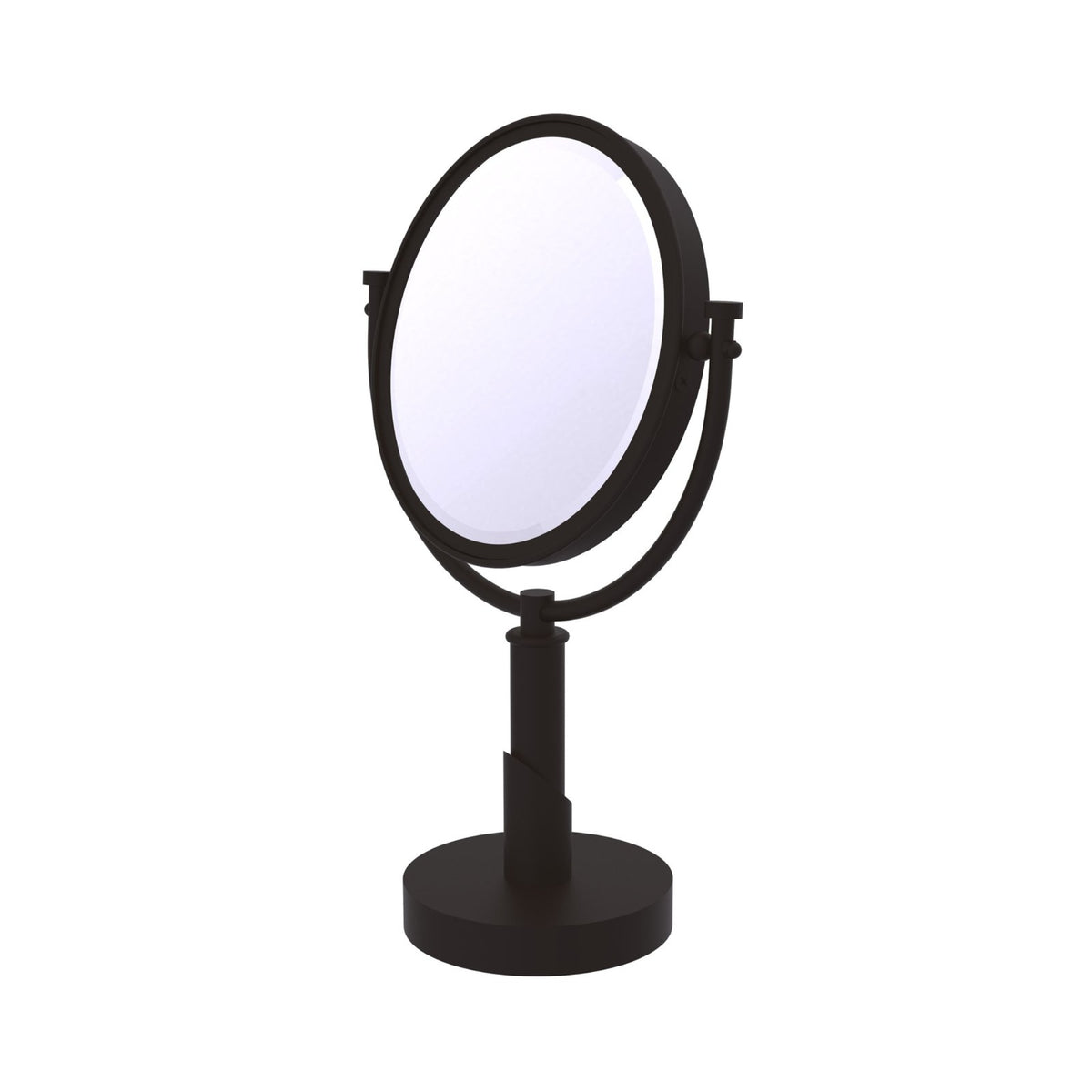 Tribecca Collection 8 Inch Vanity Top Makeup Mirror 2X Magnification  Tr4/2Xorb