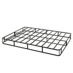 Twin size 8-inch Metal Frame Box-Spring Mattress Foundation with Cover
