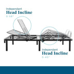 Twin XL Remote Remote Controlled Steel Adjustable Bed