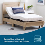 Twin XL Remote Remote Controlled Steel Adjustable Bed