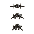Screwin Corner Connector  Black