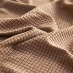 Grid Textured Stretch Sofa Cover, Soft Elastic Slipcover for Couch Protection