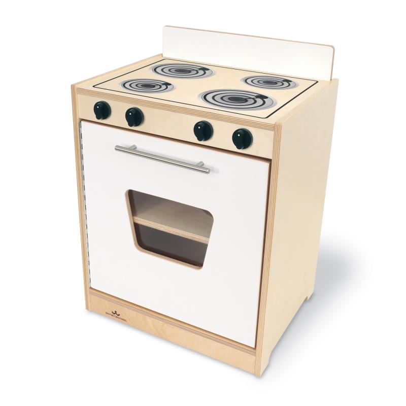 Contemporary Stove  White
