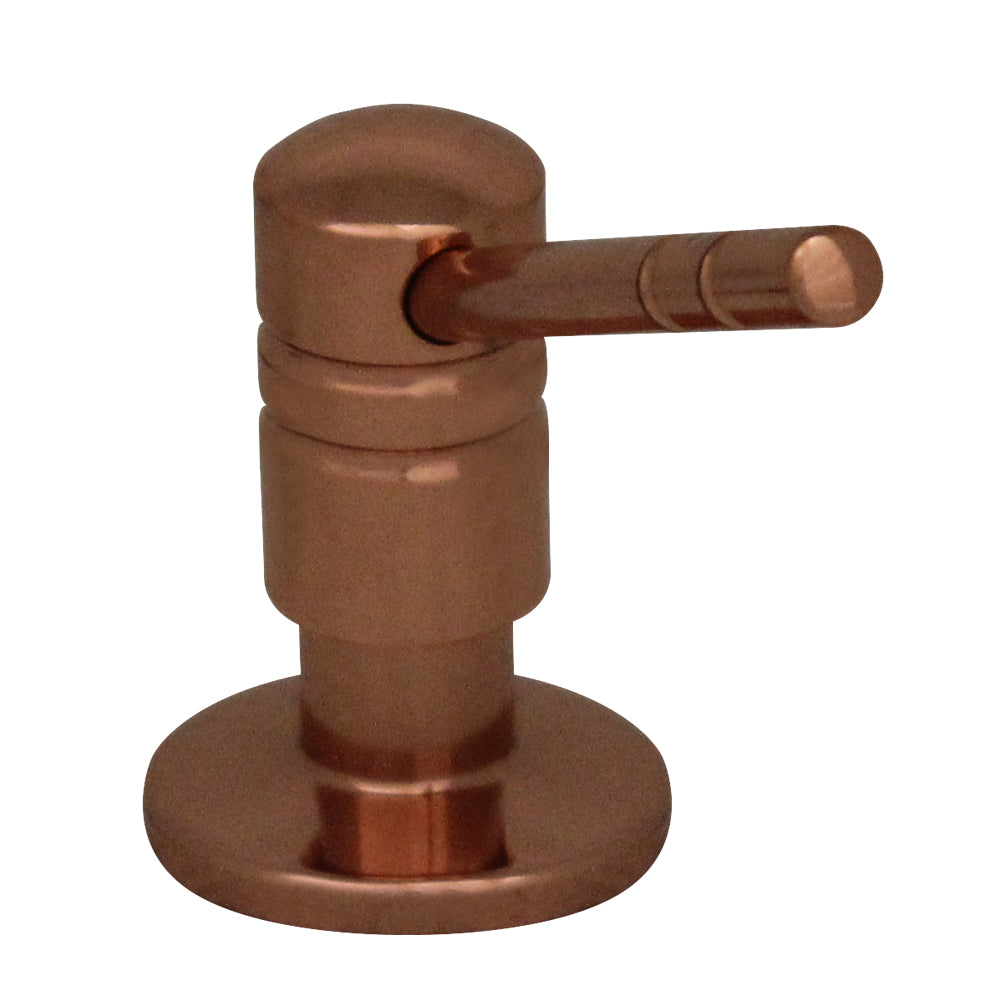 Discovery Solid Brass Soap/Lotion Dispenser   Polished Copper