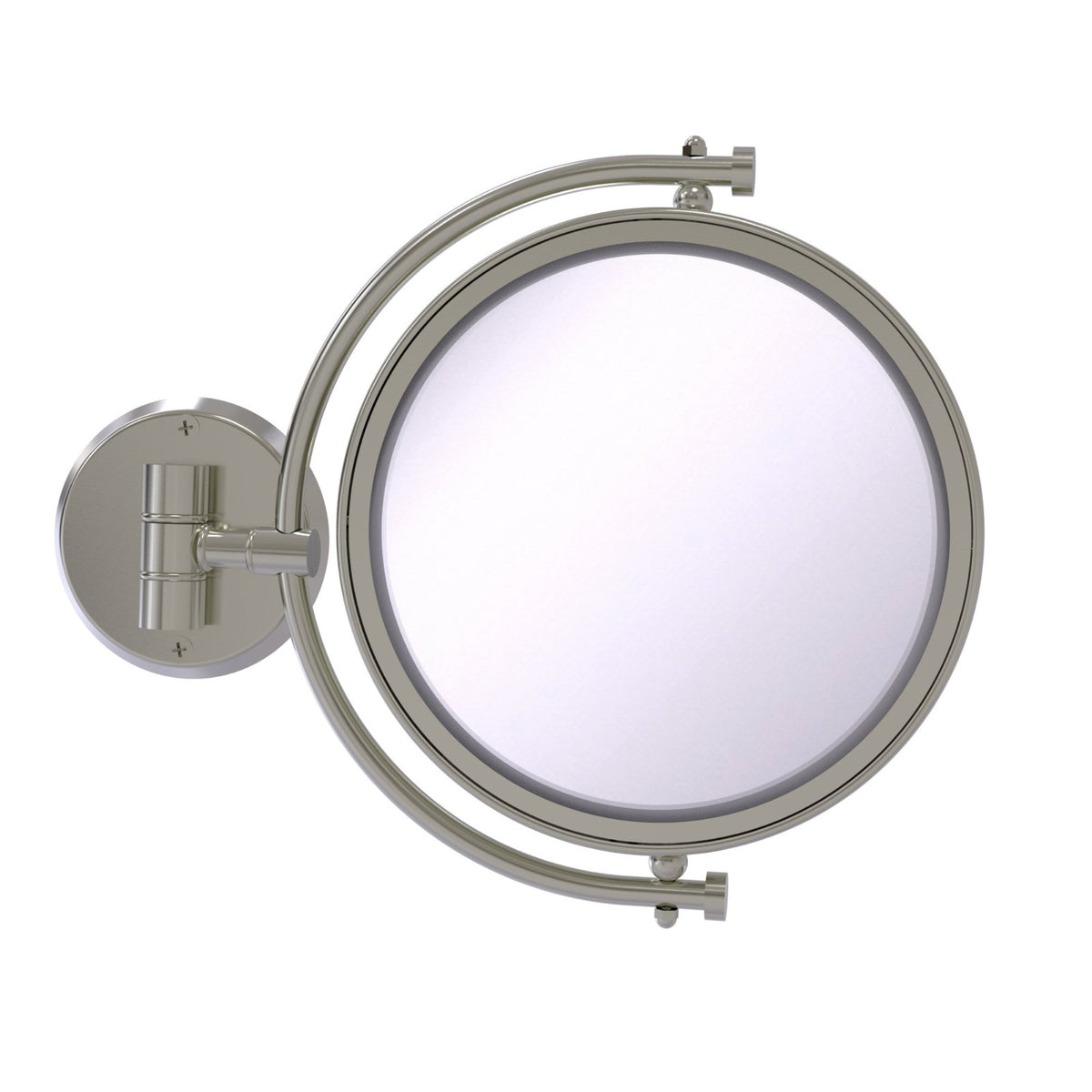 8 Inch Wall Mounted Makeup Mirror 2X Magnification  Wm4/2Xsn
