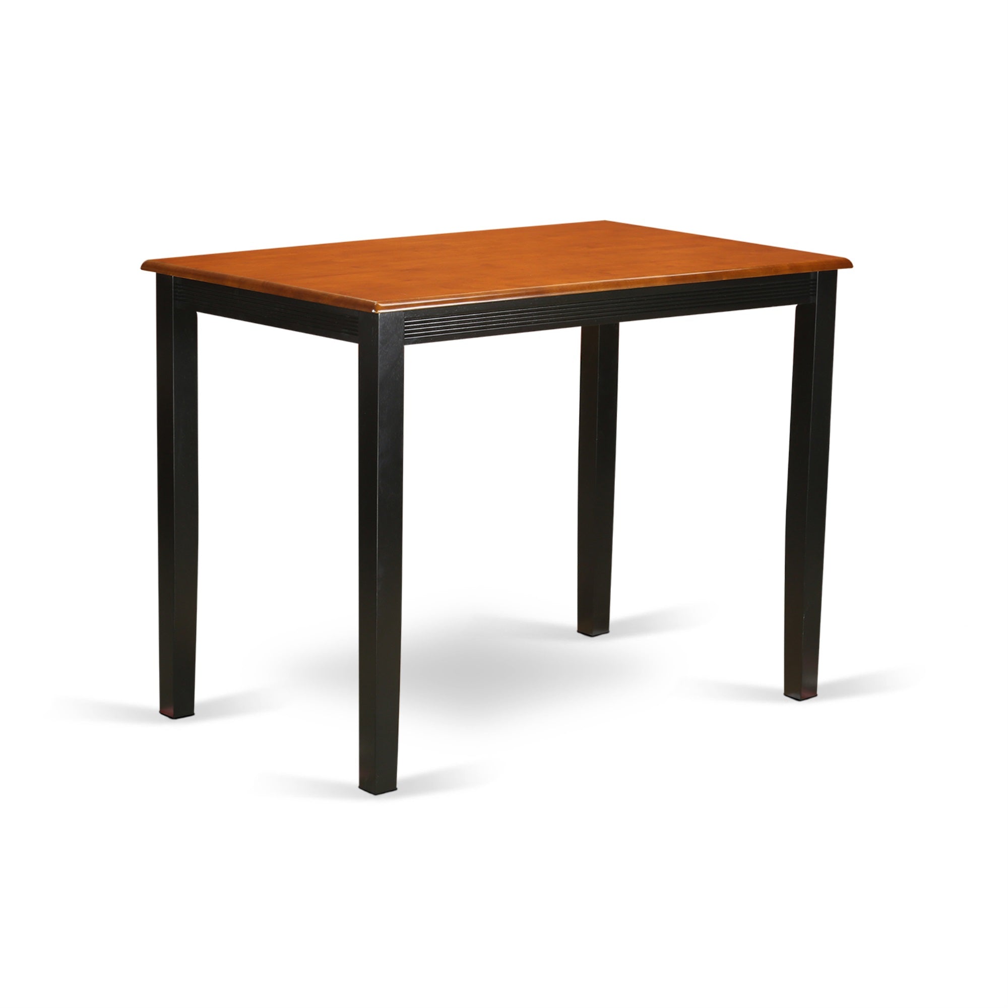 YACH5-BLK-C 5 Pc Dining counter height set - Kitchen dinette Table and 4 counter height stool.