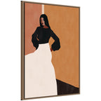Sylvie Seville Framed Canvas by Alexander Ginzburg