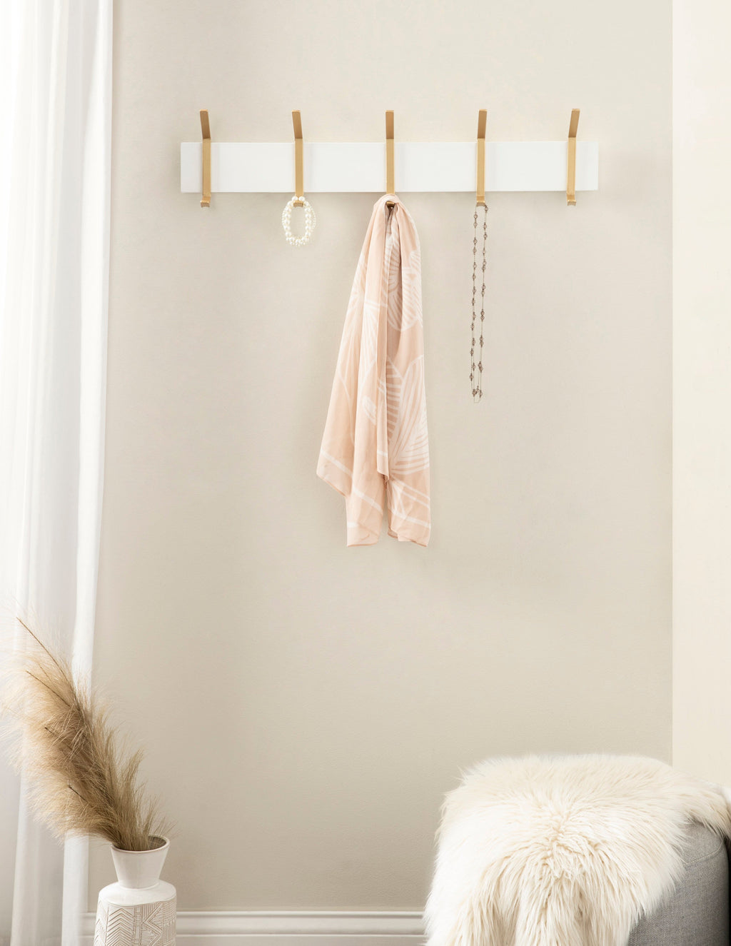 Rossmore Wood and Metal Hooks