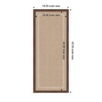 Pinboard White Scalloped Edge