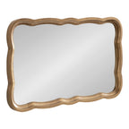 Hatherleigh Scallop Wood Wall Mirror