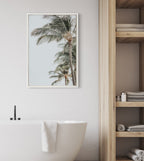 Sylvie Palm Trees Framed Canvas by Alicia Abla