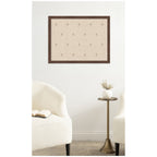 Pinboard Beige Botanical Block Print